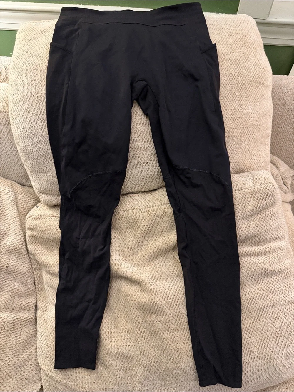 lululemon athletica Black Men's Surge Warm Tight